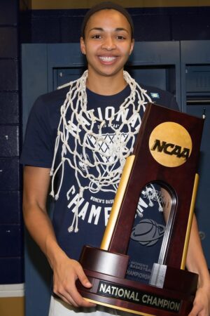 Kiah Stokes NCAA champion