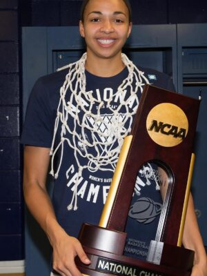 Kiah Stokes NCAA champion